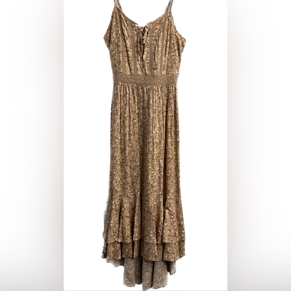 Japna Dress | Leopard Print Midi-Maxi